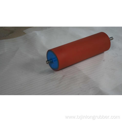 Rubber roller for printing